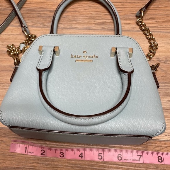 Kate Spade mini cedar Tiffany blue bag crossbody - Picture 8 of 8